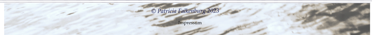 © Patricia Falkenburg 2023 Impressum